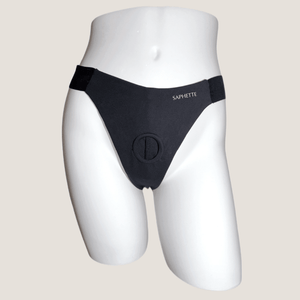 Duopeak AI Vibrator + Nova Harness – Adaptive Strap-On Set for Synced Pleasure - SAPHETTE