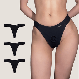 Nova Underwear Strap-On Harness – Minimalist Sporty Brief Strap-On Harness and Packer | Saphette - SAPHETTE