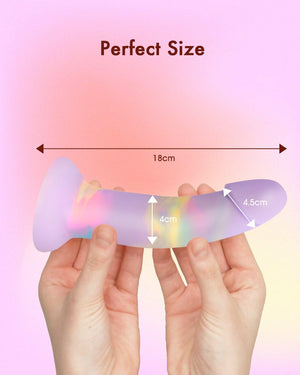 Purple Strap-on Dildo - Suction cup base - SAPHETTE