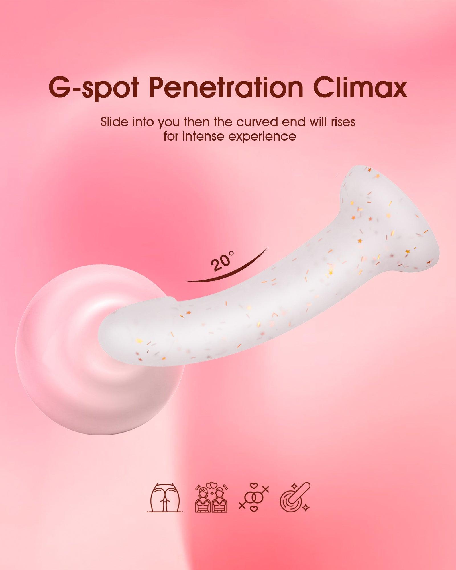 Star Strap-on Dildo - Suction cup base - SAPHETTE