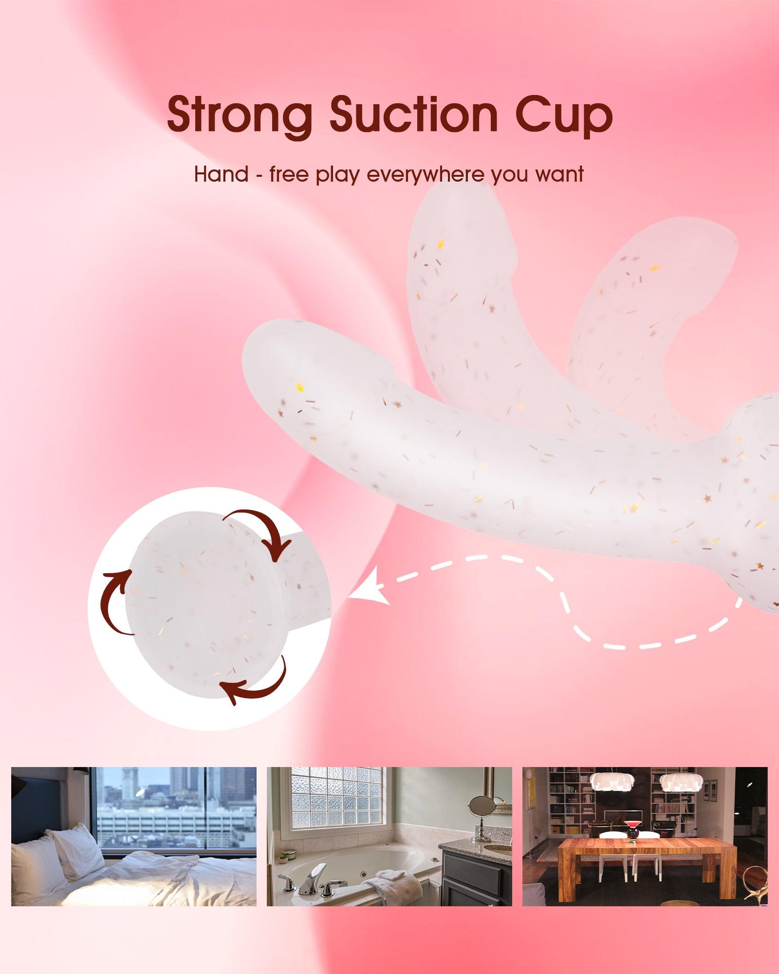 Star Strap-on Dildo - Suction cup base - SAPHETTE