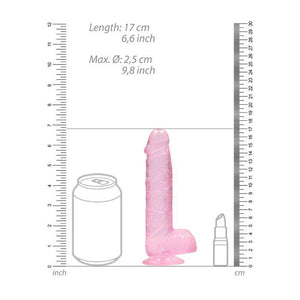 Pink Rock Dildo 6" - SAPHETTE