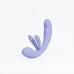 Duopeak + Leather 2-Strap On Dildo Harness - SAPHETTE